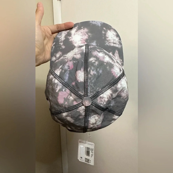 NWT Lululemon Baller Hat Soft Intersperse Pink Multi Pink Gray Tie Dye - Picture 9 of 12